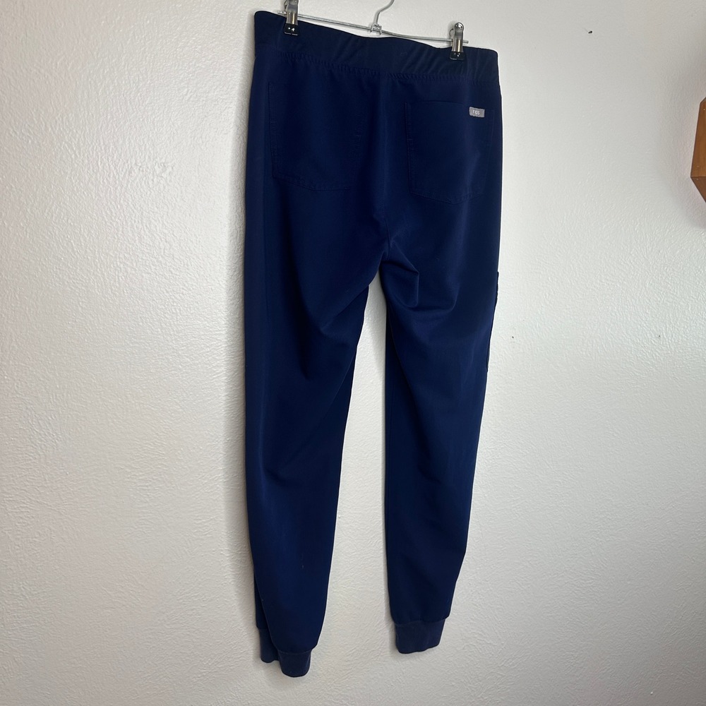 FIGS Jamora Jogger Scrubs Navy Blue Pants Size Small Cargo Pockets - Picture 7 of 9